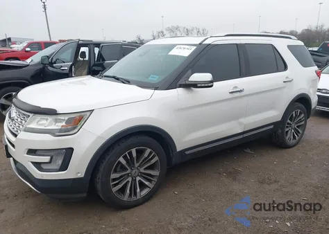 2016 Ford Explorer Platinum z USA, uszkodzony, nr VIN 1FM5K8HT2GGC20198